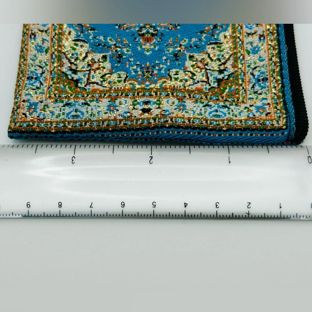 Turkish Magic Carpet vibes boho gypsycore Zipper Close Coin Purse